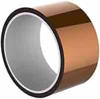 Nastro Adesivo Alta Temperatura 20mm X 20m - Polyimide Kapton Tape Per Saldatura, Stampanti 3D, Isolamento