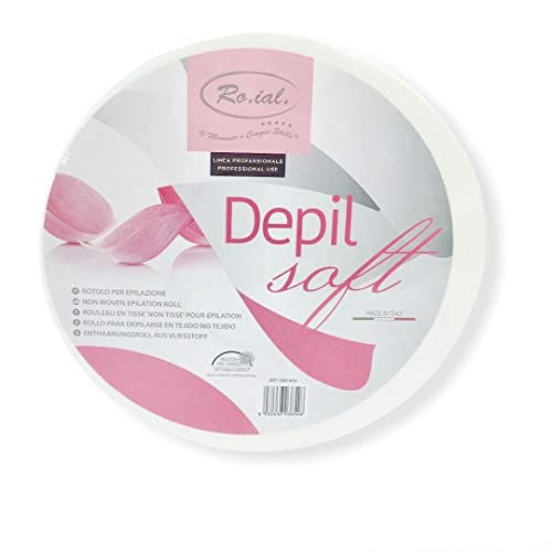 Ro.ial Enthaarungsstreifen Vliesrolle für die Haarentfernung - 100 Meter - Made in Italien ! Cover