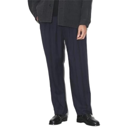 [ナノユニバース] TRランダムストライプイージーパンツ パターン21 M