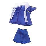 Temps de jeu interactif : encourage la narration créative et le jeu interactif, rendant les activités d'habillage amusantes, tenues d'aéroport de vol de poupée, costume de cosplay d'hôtesse de l'air de poupée