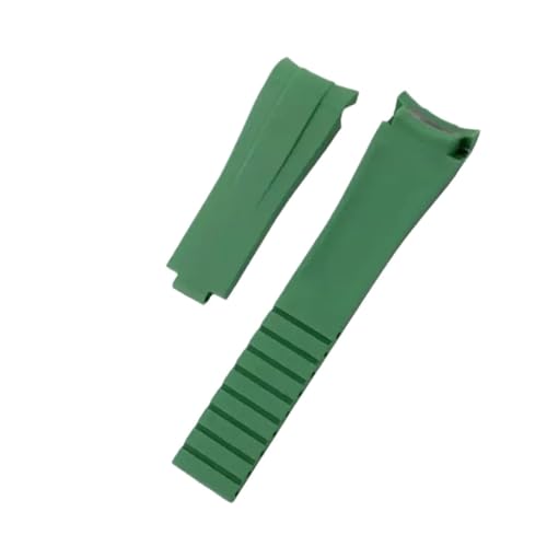 Montre en Caoutchouc 20mm 21mm Bracelet Silicone Noir