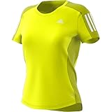 adidas Running - Textil - T-Shirts Own The Run T-Shirt Running Damen gelbweiss M
