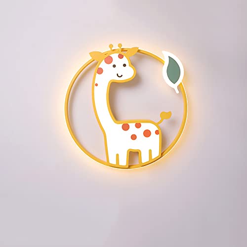 Lustre enfant girafe pour apaiser les nuits avec un plafonnier LED