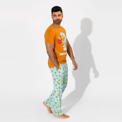 Bellabu Bear Garfield Men's Pajamas, Matching Family Pajamas, Rayon from Bamboo2