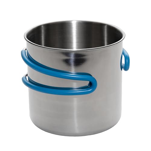 Taza de acero inoxidable 20 oz Stansport para camping miniatura 2