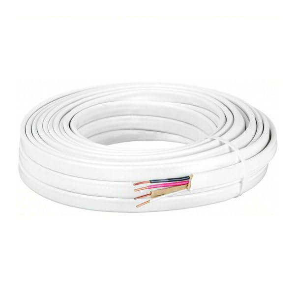 Paladin 14/3 NM-B Non-Metallic Sheathed Copper Cable Wire with Ground, Residential Indoor (25 Feet)