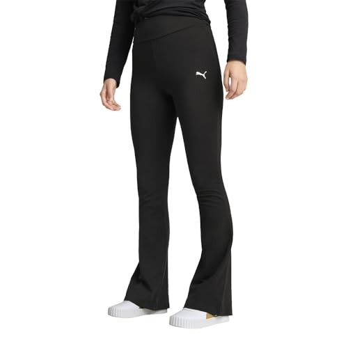 Puma Women's Essentials High Waist Flared Leggings, Black AH25, Medium - image 2