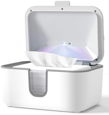Chauffe-lingettes Bébé Portable – Distributeur Chauffant Confortable Et Pratique (Blanc)