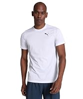 PUMA Men's Train FAV Blaster Tee, White, L