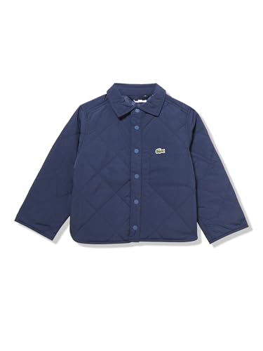 Lacoste Boys' Long Sleeve Button Down Jacket