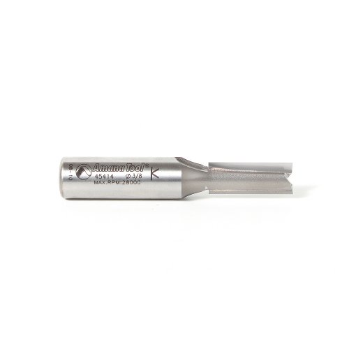 Image of Amana Tool - 45414 Carbide Tipped Straight Plunge High Production 3 /8 Dia x 1 inch 2 S