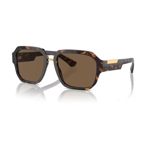 Dolce & Gabbana DG4464 Square Sunglasses for Men + BUNDLE With Designer iWear Complimentary Eyewear Kit