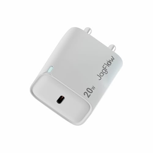 Image of Trueview 20W Fast Charging Power Adapter with Type-C Port | Wall Charger for Smartphones, Tablets & USB-C Devices | White