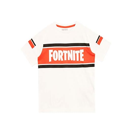 Fortnite Pojkar T-shirt, Vitt, L