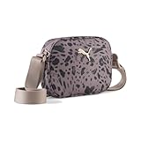 PUMA Women's Pop 1 Litre Shoulder Bag One Size, Sandstone Animal AOP Beige