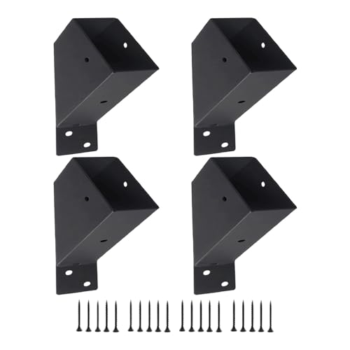 Support de connecteur de pergola 5,1 x 10,2 cm équerre robuste - 2