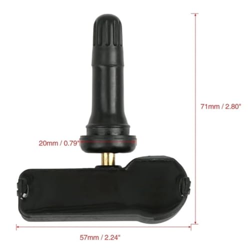 Capteur de pression des pneus TPMS Chrysler 300 2007 2008 valve 56029481AB 4 pièces