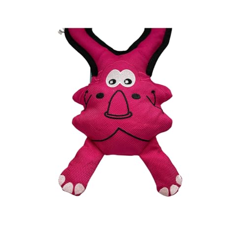 Billipets Floating Dog toy. 30cm Nylon Dog Toy. Durable nylon for water war! Interactive game of tug and fetch! (Pink Goat) - Image 3