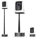 Unitedtime Projector with Integrated Stand WiFi and Bluetooth Native 1080p Support 4K 12000 Lumens for Home Theater...