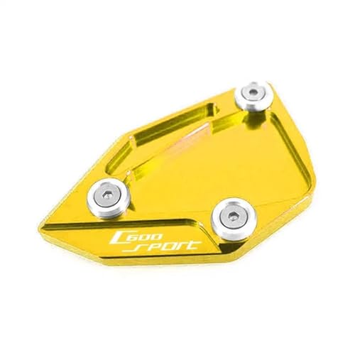 Plaque support béquille moto BMW C600 Sport extension contre le basculement du scooter