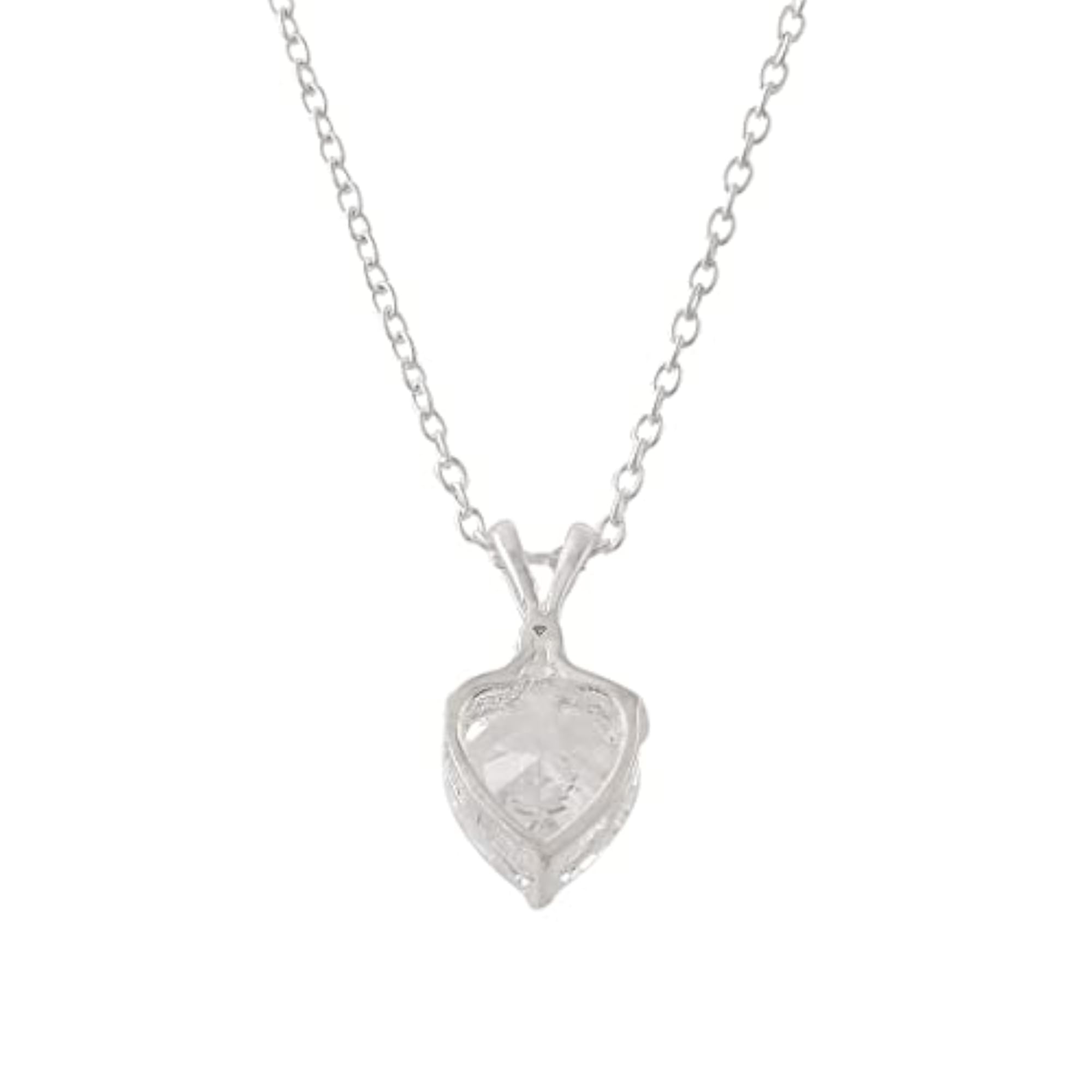 Heart-Shape 925 Sterling Silver Pendant