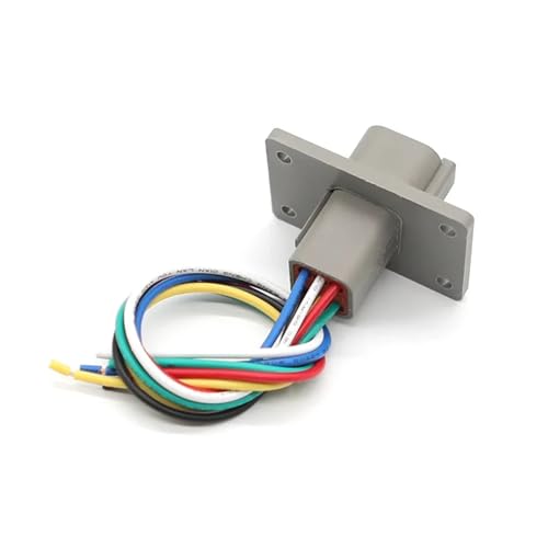 Conector DT 6 pines impermeable para luces LED de caravanas y barcos