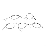 Magnetischer Türsensor für 5er Set Schwarz NO/NC Magnetischer(5x25MM)