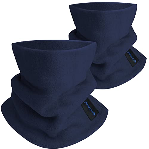 Image of TICONN Neck Gaiter Face Cover Scarf, Neck Warmer Breathable Sun & Wind-proof for Skiing Fishing Hiking Cycling