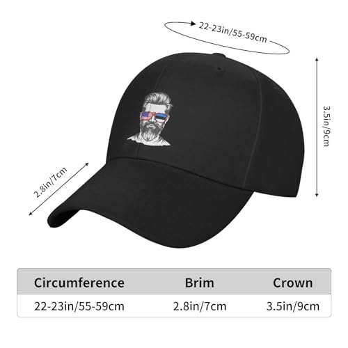 Estonian American Half Flag Boy USA Estonia Classic Duckbill Caps for Stylish Sun Protection Black 6
