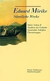 Sämtliche Werke, 2 Bde, Ln, Bd.2, Maler Nolten (Neufass.); Nachlese der Gedichte; Vermischte Schriften; Übersetzungen - Eduard Mörike