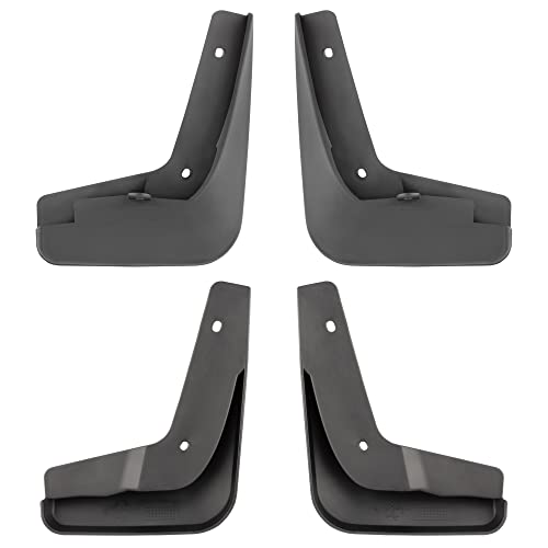 Image of BOXI Set of 4 Front and Rear Side Mud Flaps Splash Guards Fit for Buick Regal 2017 Sedan /for Buick Regal Sportback 2018 Hatchback