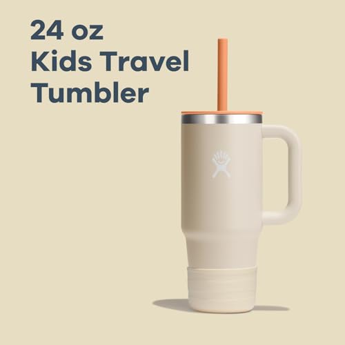 Hydro Flask Kids Tumbler for School - Stainless Steel and Insulated with Straw Cap - 24 Oz in Anemone Purple - image 3