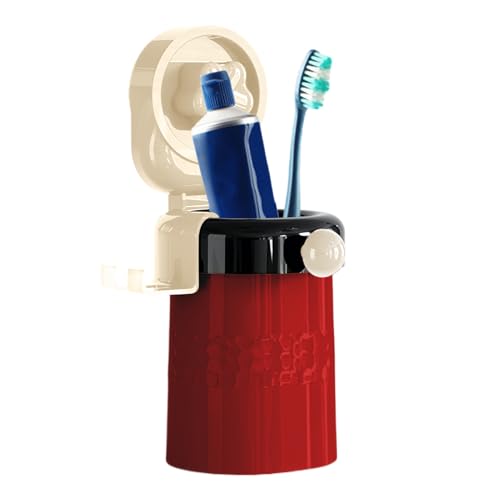 Soporte para Cepillo de Dientes de Pared | magnética, Soporte magnético para Cepillo de Dientes de Pared para baño, Ducha, baño, Cocina, Oficina, Dormitorio, organización Interior