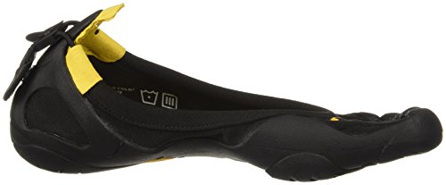 Vibram Tênis clássico feminino Five Fingers, Preto/preto, 34 EU/4.5-5 M US B EU (34 EU/4.5-5 US US)