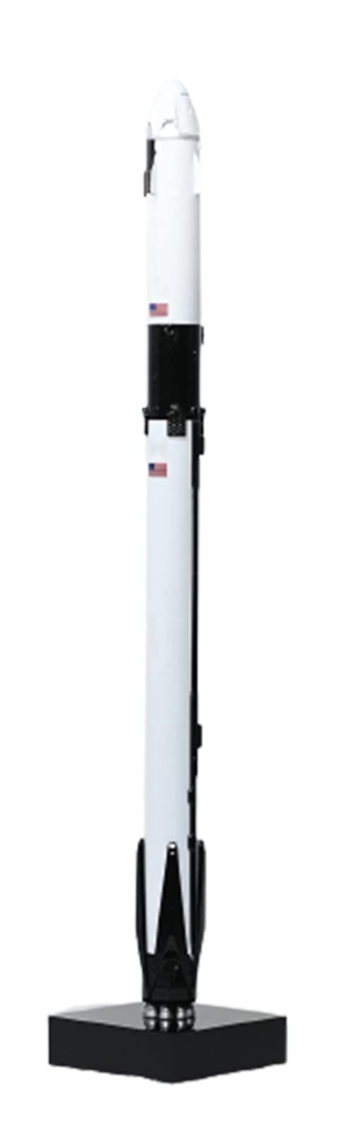 Modello Razzo Spaziale Falcon 9 con Equipaggio del Drago 1:233, Starship Rocket Modello,Un Grande Regalo per Gli Appassionati Aerospaziale