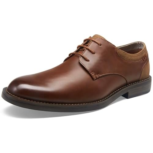 Jousen Men's Casual Dress Shoes Retro Business Classic Dress Shoes for Men