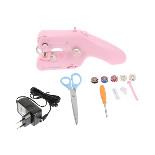 HAWILLOSCH 1 Juego Máquina De Coser Doméstica Maquina De Remendar Máquina De Coser De Mano Mini Maquina De Coser Maquina Reparadora Casera Máquina De Costura Eléctrica Abdominales