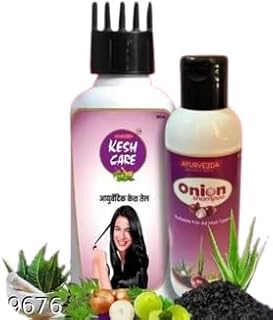 Ayurveeda Kesh Care hair Oil and Shampoo combo 2-picture-16