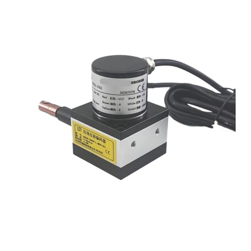 Codificador de cable 10-10000 ppr con alta resolución y salida push-pull de voltaje estable 4