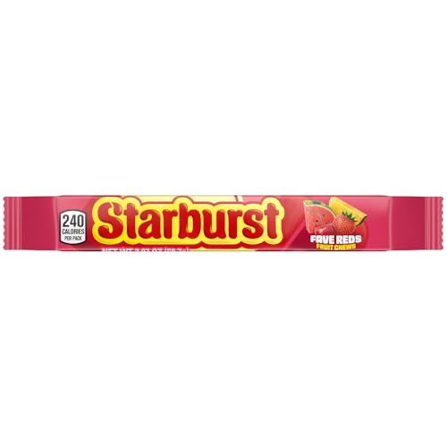 STARBURST FaveREDs Fruit Chews Candy Single Pack, 2,07 oz – vue 3