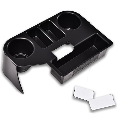 G-PLUS Center Console Cupholder Cup Holder Compatible with Dodge Ram 1500/2500/3500 1994-1997 Black