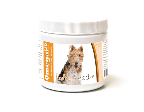 Image of Healthy Breeds Wire Fox Terrier Omega HP Fatty Acid Skin and Coat Support Soft Chews 60 Count