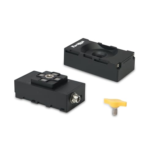 Image of Portkeys BD1 Double-Sided NP-F Dummy Battery Module Vertical and Cross Mounted, for Wireless Video Transmission System Camera Field Monitor, etc