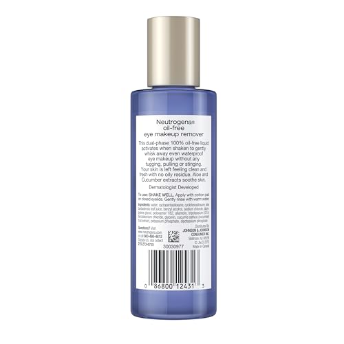 Image of Neutrogena Oil-Free Liquid Eye Makeup Remover, 3.8 Fl. Oz.