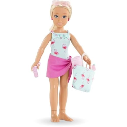 Poupée mannequin Mes Corolle Girls : Coffret Valentine À La Plage Corolle - vue 6