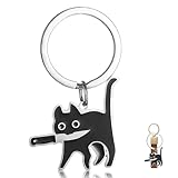Photo Gallery jeiibrzui divertente portachiavi a forma di gatto nero, ideale come regalo per gli amanti dei gatti, coppia di portachiavi, nero , no Photo Gallery jeiibrzui divertente portachiavi a forma di gatto nero, ideale come regalo per gli amanti dei gatti, coppia di portachiavi, nero , no