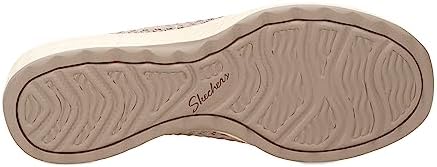 SKECHERS MODERN COMFORT WOMEN'S Women's UP-Lifted Mary Jane Flat, Taupe, 10 | Image 6