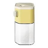 manhegari Salero De Cocina - Dispensador De Condimentos De Vidrio Con Tapa Para Encimera - Salero Estanque Para Cocina Jardín Apartamento Fiesta Barbacoa Camping Restaurante,Cocinas Para Autocaravana
