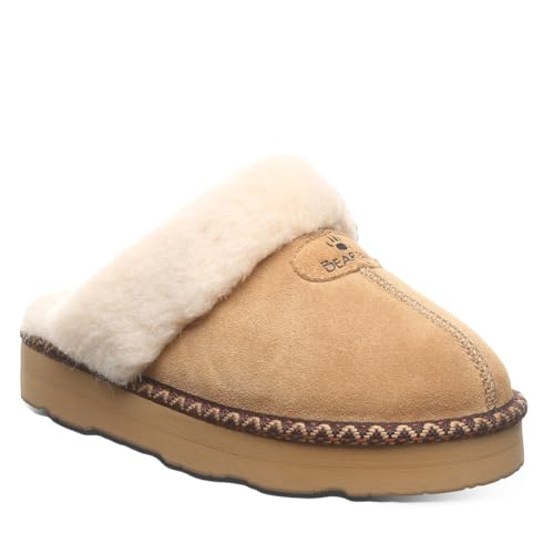 BEARPAW Women's Loki Platform Lo Deco Slipper | Comfortable & Lightweight