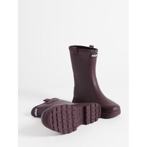 Aigle Damen Alya Gummistiefel, weinrot, 38 EU